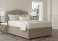 Quinn Ottoman Double Trebla Stone Headboard & Base