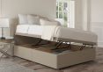 Quinn Ottoman Double Trebla Stone Headboard & Base