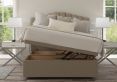 Quinn Ottoman Super King Size Trebla Stone Headboard & Base
