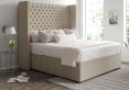 Emma Ottoman King Size Trebla Stone Headboard & Base