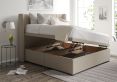 Aurelia Ottoman Super King Size Trebla Stone Headboard & Base