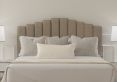 Quinn Trebla Stone Upholstered Strutted King Size Headboard Only