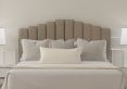 Quinn Trebla Stone Upholstered Strutted Super King Size Headboard Only