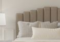 Quinn Trebla Stone Upholstered Strutted Super King Size Headboard Only