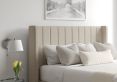 Aurelia Ottoman Super King Size Trebla Stone Headboard & Base