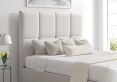 Turin Arran Natural Upholstered Ottoman Double Bed Frame Only