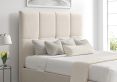 Turin Boucle Ivory Upholstered Ottoman Double Bed Frame Only