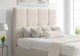 Turin Boucle Ivory Upholstered Ottoman Super King Size Bed Frame Only