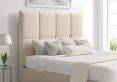 Turin Linea Linen Upholstered Ottoman Double Bed Frame Only