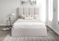 Turin Trebla Chalk Upholstered Ottoman Double Bed Frame Only