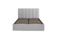 Valencia Fog Double Ottoman Bed Frame