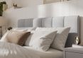 Valencia Fog Double Ottoman Bed Frame