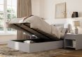 Valencia Fog Double Ottoman Bed Frame