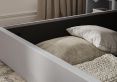 Valencia Fog Double Ottoman Bed Frame