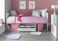 Vancouver Cabin Bed Frame Only - Pink