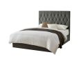 Waldorf Dark Grey Upholstered Ottoman Storage Single Bed Frame Only