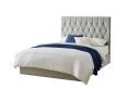 Waldorf Silver Grey Upholstered Ottoman Storage King Size Bed Frame Only