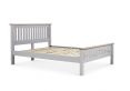Wilmslow Light Grey Wooden King Size Bed Frame Only