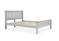 Wilmslow Light Grey Wooden King Size Bed Frame Only