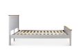 Wilmslow Light Grey Wooden Double Bed Frame Only