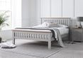 Wilmslow Light Grey Wooden King Size Bed Frame Only