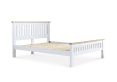 Wilmslow White Wooden King Size Bed Frame Only