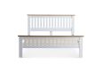 Wilmslow White Wooden Double Bed Frame Only