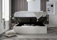 Wilson Cream Upholstered Ottoman Double Bed Frame