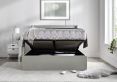 Wilson Pebble Upholstered Ottoman Double Bed Frame