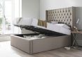 Islington Naples Silver Upholstered Ottoman Double Bed Frame Only