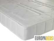 Europa Comfort Guest Slimline Mattress - Compact Single Mattress Only - White