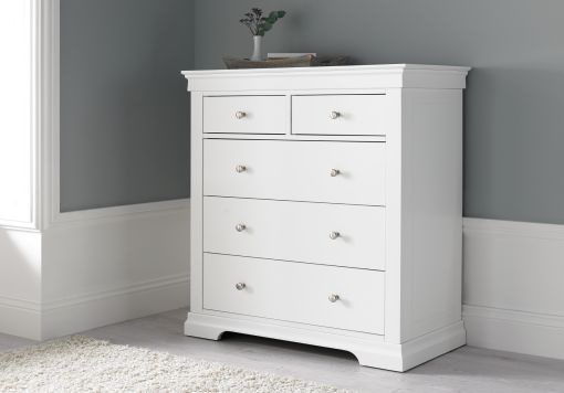 Malmo White Solo Wooden Bed Frame