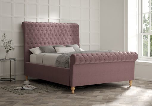 Aldwych Upholstered Sleigh Bed Only