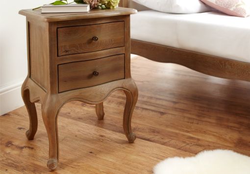 Amelia Oak Bedside