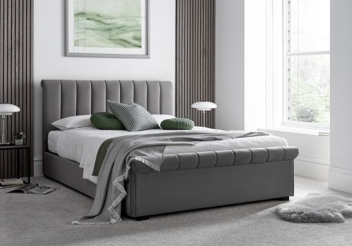 Grey Sleigh Beds Bed Frames Time4Sleep