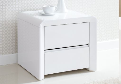 Ice High Gloss Chest - White