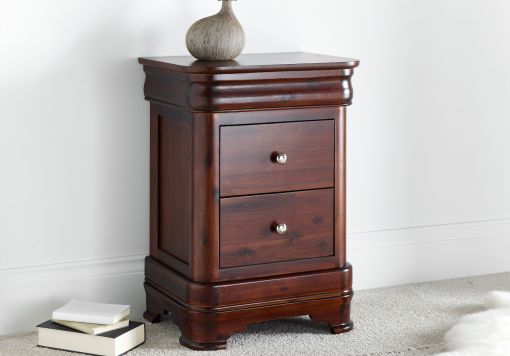 Toulouse 2Drw Mahogany Bedside