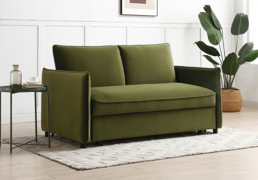 Coniston Olive Green Corner Sofa Bed