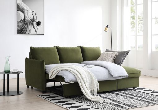 Coniston Grey Corner Sofa Bed