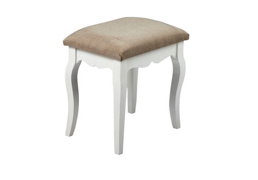 Brittany White/Grey Stool