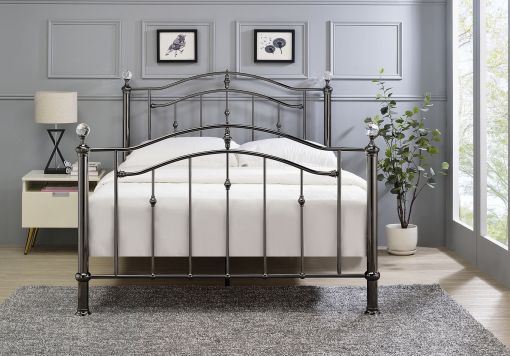 Majesty Black Bed Frame