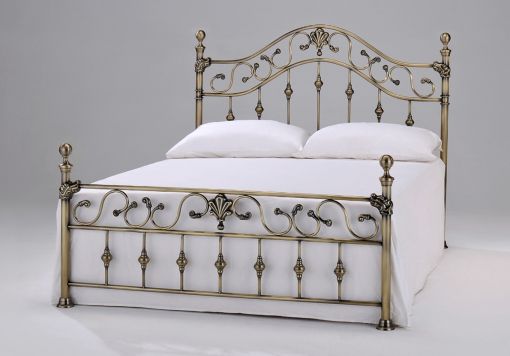 Harmony Elizabeth Brass Metal Bed Frame