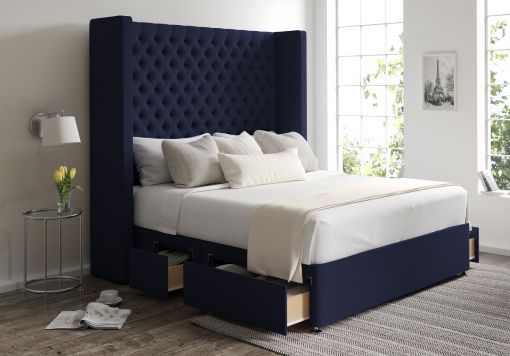 Emma Classic 4 Drw Continental Base and Headboard Only