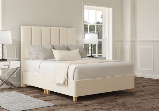 Empire Upholstered Headboard and Shallow Base On Legs