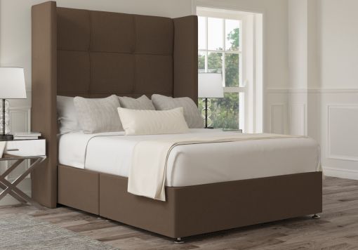 Oaklyn Classic Non Storage Gatsby Taupe Headboard and Base Only