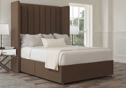 Lola Classic Non Storage Gatsby Taupe Headboard and Base Only