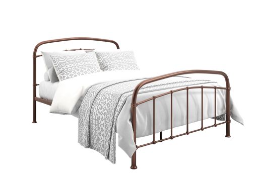 Bantham Copper Metal Bed Frame