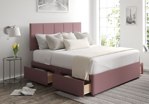 Hannah Classic 4 Drw Gatsby Rose Headboard and Base Only