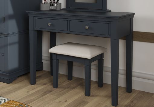 Harley Midnight Grey Dressing Table time4sleep