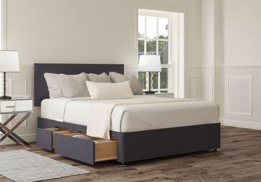 Henley Upholstered Headboard and Divan Base